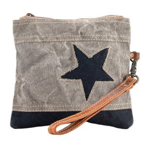 Pochette Star Studded en coton recyclé