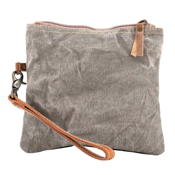 pochette en coton recyclé