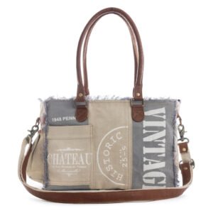Sac à main Vintage gris S