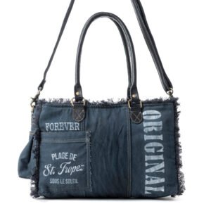 Sac a main St Tropez Bleu foncé