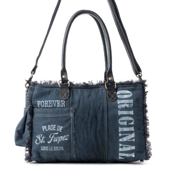 Sac a main St Tropez Bleu foncé