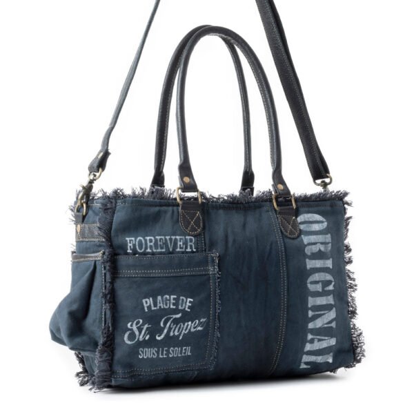 Sac a main St Tropez Bleu foncé
