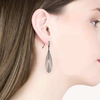 boucles d'oreilles gouttes elegances