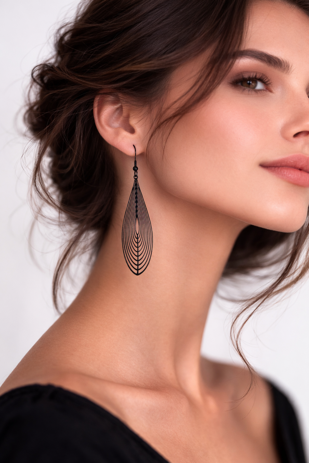 boucles d'oreilles gouttes elegances