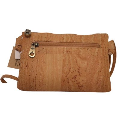 Sac bandoulière en liège Taco/Naturel