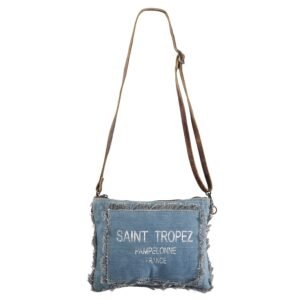 Sac bandoulière Saint Tropez bleu jeans